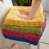 Oversized Thickened Long Bench Cushion Pad Chair Seat Cushion Decorative Pillow For Garden Lounger/Bay Window Pad Green