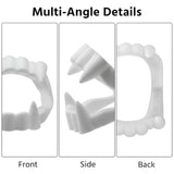 White Vampire Fangs Halloween Costumes Props for kids