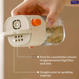 Quantitative Spice Jar Sealed Moisture-proof Salt and Pepper Shakers Push-type Kitchen Spice Jar Kitchen Accessories