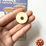 Pizza food, refrigerator decorations, kitchen furniture decorations, magnetic plates