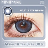 2pcs Half-Yearly Colored Contacts Big Diameter High Moisture Soft Lenses Fashion Makeup Cosplay Blue Gray Brown Red -0