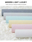 3D Linen Foam Stickers Self-adhesive PVC Solid Color Thickened Waterproof Bedroom And Living Room Wall Renovation Wallpaper