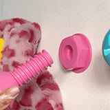 Screws Adhesive Hooks Creative Hooks Wall Hooks Clothes Hooks Behind Doors Strong Adhesive No Punching Children's Cute Hooks