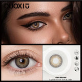 Contact Lenses 2Pcs for Eyes Green Lenes Color Permanent Makeup Machines Gray Blue Brown Lens Beauty Pupils Fast Shipping