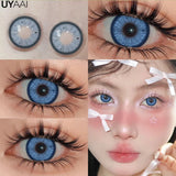 Color Contact Lenses for Eyes Korean Lens Natural Lenses Brown Lenses Blue Eye Contact Brown Big Eyes  Color Lens Eye