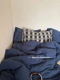 Fre Color Colion Pure Cotton Pleated Four-Piece Set Bedding Quilt Cover Pillowcase Bed eet id Pattern Chinese Sle