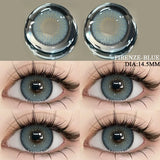 1pair Colored Contact Lenses for Eyes Natural Brown Contact Blue Eyes Lenses Korean Gray Contacts Yearly Green Pupils