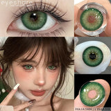 1 Pair Color Contact Lenses for Eyes Cosmetic High Quality Blue Lenses Green Contact Fashion Cosmetic Eye Contacts