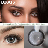 1Pair Color Contact Lens Pupils High Quality Cosmetic Blue Gray Makeup Myopia Degree -0.00 to -8.00 Fast Shipping