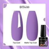 7ml Rubber Base Nail Gel Polish Nude Milky White DIY Nail Art Soak Off Gel Polish Semi Permanent Painting UV Vernis