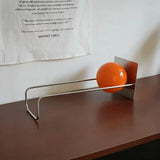 Luxury Desktop Bookshelf Book Holder Spherical Office Storage Rack Desktop Storage Rack Desktop Ornament Organizer