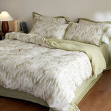 Japanese ditsy floral Cotton Bedding Sets Duvet Cover Sheet Pillowcase 4pc Underwear Bed Linens