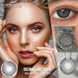 1 Pair Natural Colored Contact Lenses for Eyes Gray Eye Lens Fashion Blue Lenses Cosmetic Brown Eyes Contacts Yearly