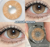 1 Pair Gray Pupils Colorful Contact Lenses for Eyes Blue Contact Lenses Green Eye Brown Contacts Korean Yearly Lenses