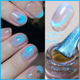 Auroras Cat Magnetic Gel Nail Polish Reflective Sparkling Glitter Semi Permanent Nail Art Soak Off LED UV Gel Varnis