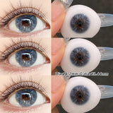 2pcs Big Purple Contact Lenses for Eyes Fast Shipping Big Blue Lens Enlarging Pupil Beauty Eye Color Lens for Party