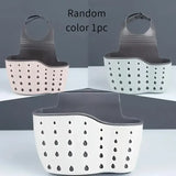Creative Sink Drain Storage Rack Hanging Kitchen Sink Rack Adjustable Faucet Push Rack Storage Hanging Basket Kitchen Supplies