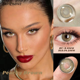 Color Contact Lenses For Eye Natual Brown Contacts Lens Beauty Makeups Blue/Green/Gray Pupils for Dating and Party