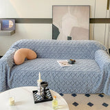 Autumn Taffeta Fleece Sofa Blanket Soft Comfortable Protective Cover for 1-4 Seater Sofas Jacquard Plush Throws Blanket