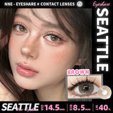 1pair Color Contact Lenses for Eyes Natural Colorful Lens Blue Eye Lenses Brown Lenses Gray Pupils Lens Green Contacts