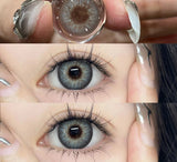 Color Contact Lenses with Container Tweezers Green Color Eye Lenses Blue y2k Colorcon High Quality Brown Natural Lenses