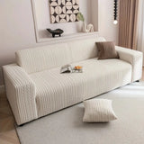 Jacquard Stretch Sofa Cover 1/2/3/4 Seater Elastic Slipcover Pet Anti-Scratch Dustproof Anti-Slip Full Wrap Cover Sofa Protector