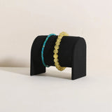 Velvet Display Rack Lightweight Jewelery Bangle Holder Jewelry Rack Stand Elegant Bracelet Storage Organizer For Boutique Store