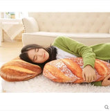 Large Bread Design Plush Throw Cushion Soft Washable Removable Pillow Body Pillow For Sleeping Gift Stuffed Toy Home Decorative