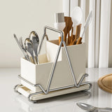 Kitchen Utensils Holder Large,Metal Utensil Organizer for Countertop,Utensil Crock for Spoon Spatula,Home Kitchen Decor