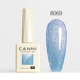 Nail Gel Polish Jelly Pink Nude Collection Cat Eye Gel French Gel Soak Off UV LED Semi Permanent Gel Nail 9ml