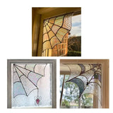 Spiderweb Door Topper Halloween Home Metal Spiderweb Door Top Decoration Spiderweb Bat Door Panel