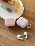 Casual Three Color Bow + Ring Suitable for Apple Airpodspro2 Case/Airpodspro Case/Airpods4 Case/Airpods3 Case/Airpods2 Case/Fash