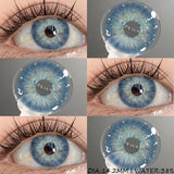 1Pair Gray Colorcon Contact Lenses for Eyes Beautiful Lenses Cosmetic Brown Pupils Blue Lens Green Eyes Contacts Yearly