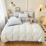 Winter Duvet Cover Set Quilt Set Ins Style  A-Class 100% All Cotton Milk Velvet Cotton Velvet for Autumn Winter Soft and Warm