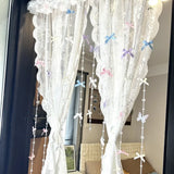 Mosquito-Resistant Door Curtain Beaded  Knot Decorative Finished Product for Girls Bedroom Study Home Toilet Kitchen...