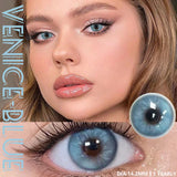 1Pair Color Contact Lenses for Eyes Blue Color Lenses Natural Gray Pupils for Eyes Green Lenses Brown Contacts Yearly