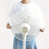 All-inclusive Dust Cover for Electric Fans, Vertical Floor Fan Storage Mesh Cover, Household Dust-proof Sleeve Protective Cover