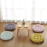 1pcs Minimalist Pure Cotton Chair Cushion Thickened Tatami Mat and Futon Floor Cushion Household Bay Window Office Chair Mat