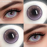 Green Colored Contact Lenses 6 Months Disposal Big Eye Soft Lens Natural Cosmetic For Coser