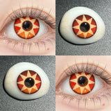 1pair Anime Mavuika Cosplay Color Contact Lenses Halloween Contacts