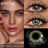 1Pair Colored Contact Lenses for Eyes Blue Lenses Gray Pupils Green Eye Natural Lenses Fashion Beauty Contacts Yearly