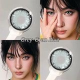 2pcs Hot Sale Natural Color Contact Lenses for Eyes Myopia 0~-8.00 Degree Korean Lenses Beauty Grey Eye Contacts Lens