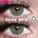 Green Bionic Iris Contact Lenses | Blue/Grey/Brown Vivid Colors | Daily Wear & Party Dating & Travel EssentialReady