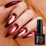 7ml Moonlight Magnetic Gel Nail Polish - Galaxy Effect,Soak-Off UV LED Glitter Gel for Shiny and Elegant Manicure
