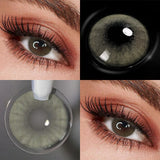 Polar Light Colored Contact Lenses 2 Pcs Yearly Disposable Soft Small Pupil Prescription Myopia Color Contacts