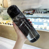 1PCS 780ML Sports Water Cups Plastic Anti Fall Primary School Students Portable Summer Tea Making Cups With Portable Bottles