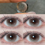 1Pair Korean Lenses Green Eyes Contact Lenses Blue Pupils for Eyes Style Green Natural Cosmetics Fast Shipping