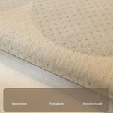 Irregular Twin Flower Chenille Sofa Cushion All-Season Anti Slip Sofa Cover for Living Room Anti Cat Scratch Dustroof Covers