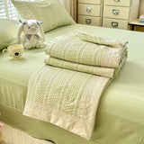 Bubble Cotton Summer Quilt Air Conditioning Quilt Soft Skin-friendly Lightweight Adults Single Double Home Textiles 200*230cm