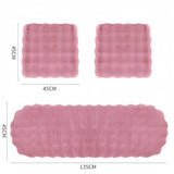 Universal Winter Car Seat Cushion Imitation Rabbit Fur Car Seat Cover Thick Plush Soft and Warm  Plush Car Seat Cushion